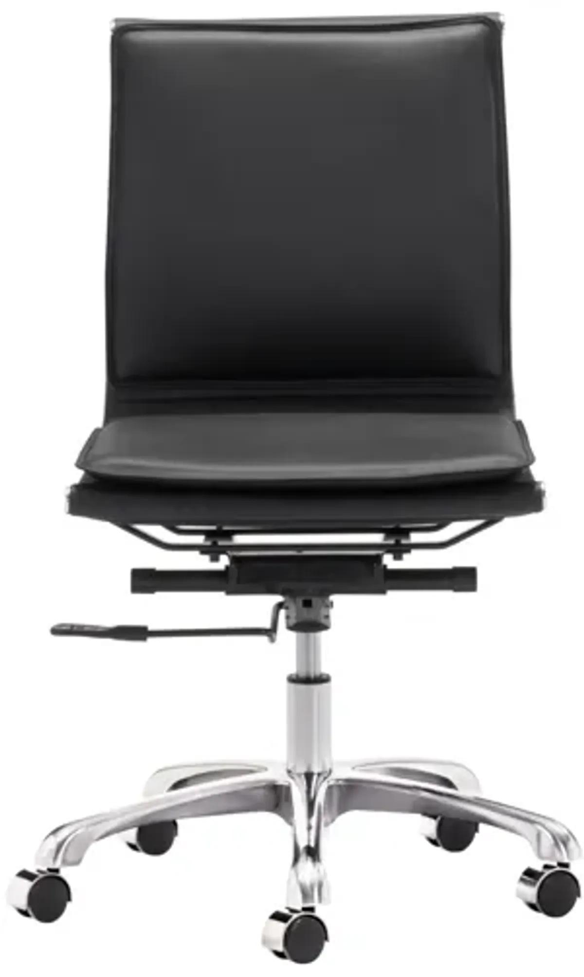 Lider Plus Armless Office Chair Black