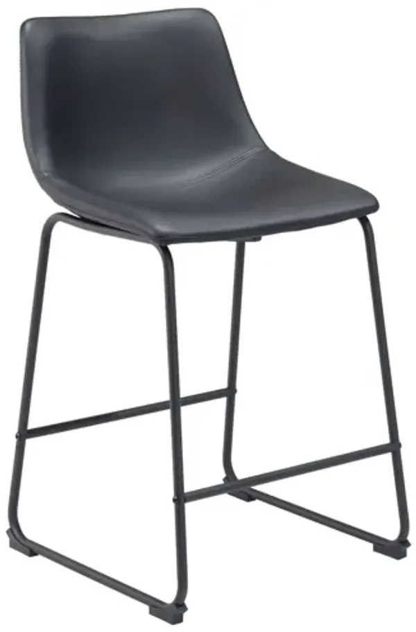 Smart Counter Stool (Set of 2) Black