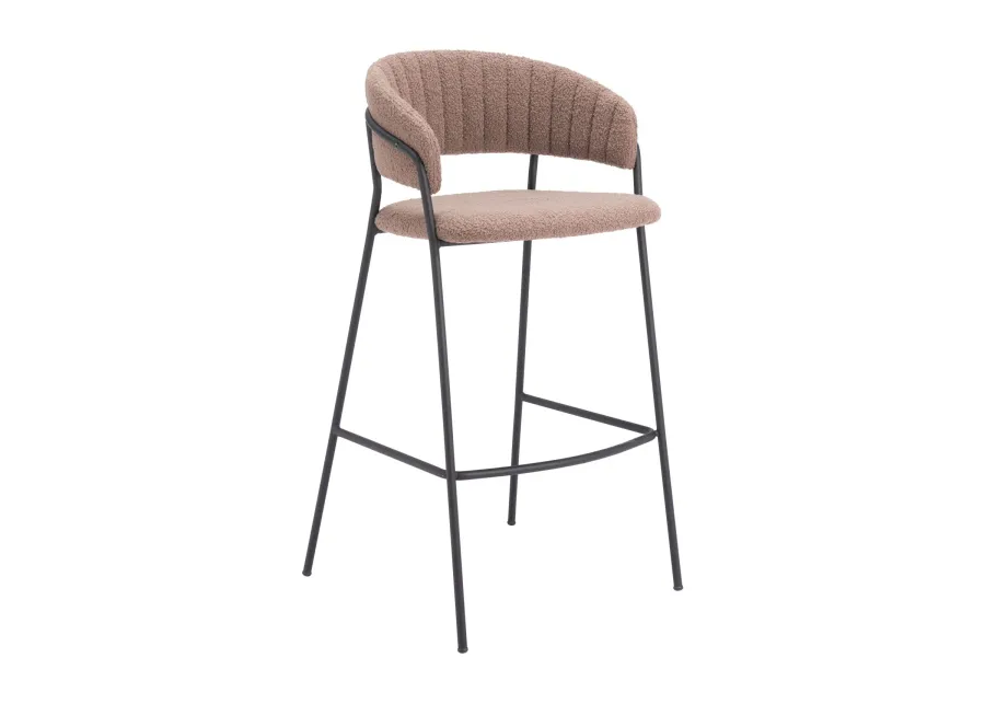 Josephine Barstool (Set of 2) Brown