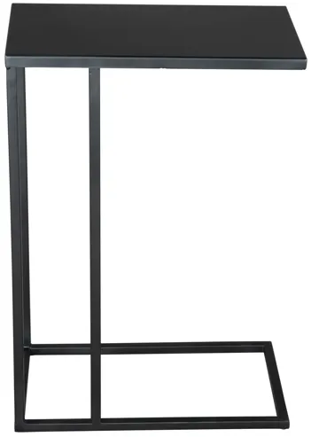 Atom Side Table Black