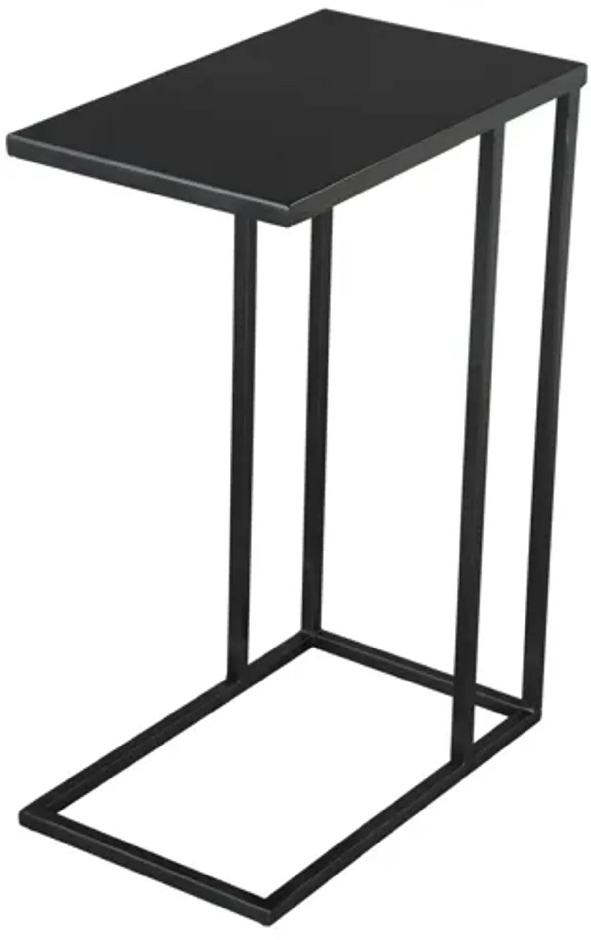 Atom Side Table Black