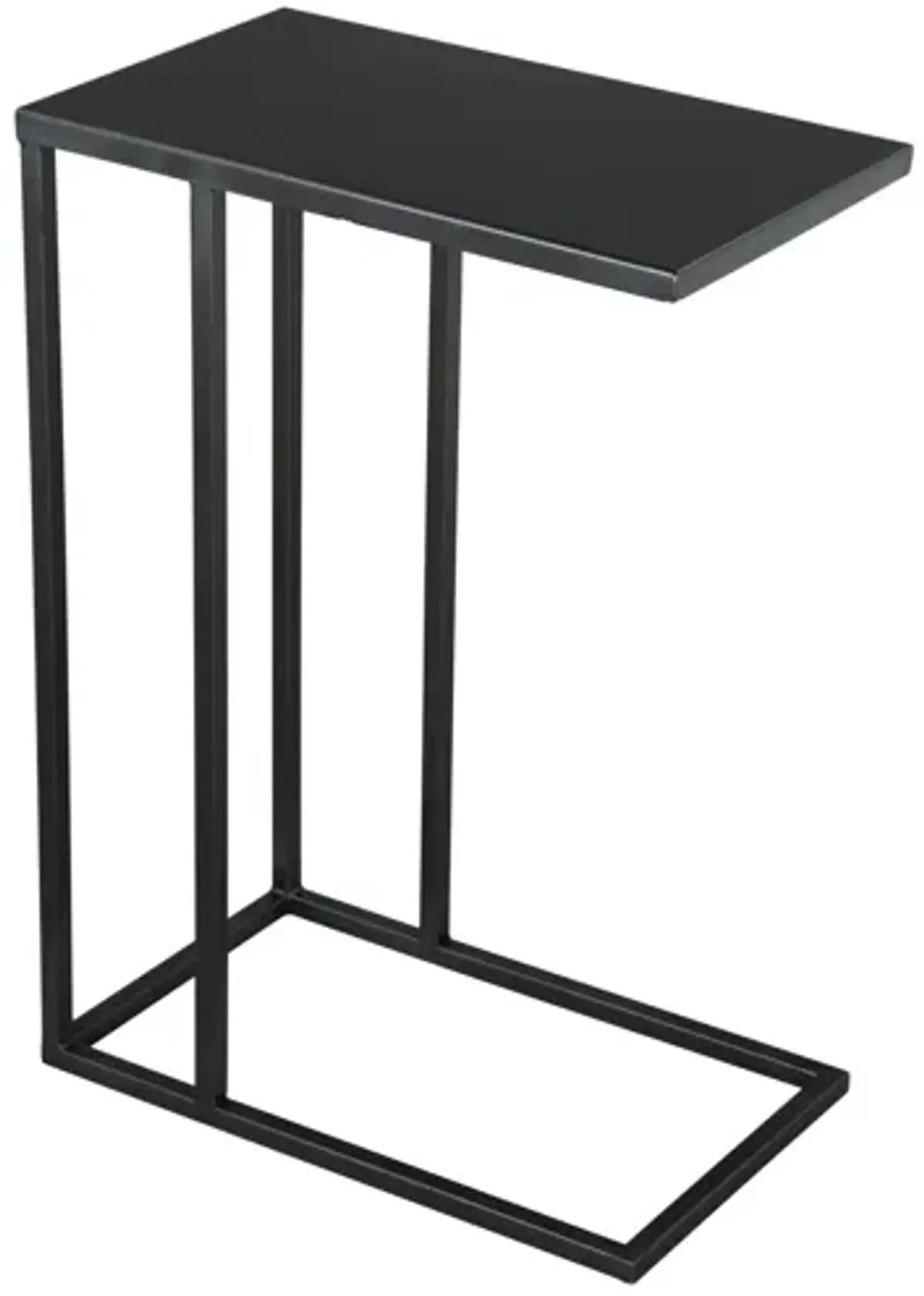 Atom Side Table Black