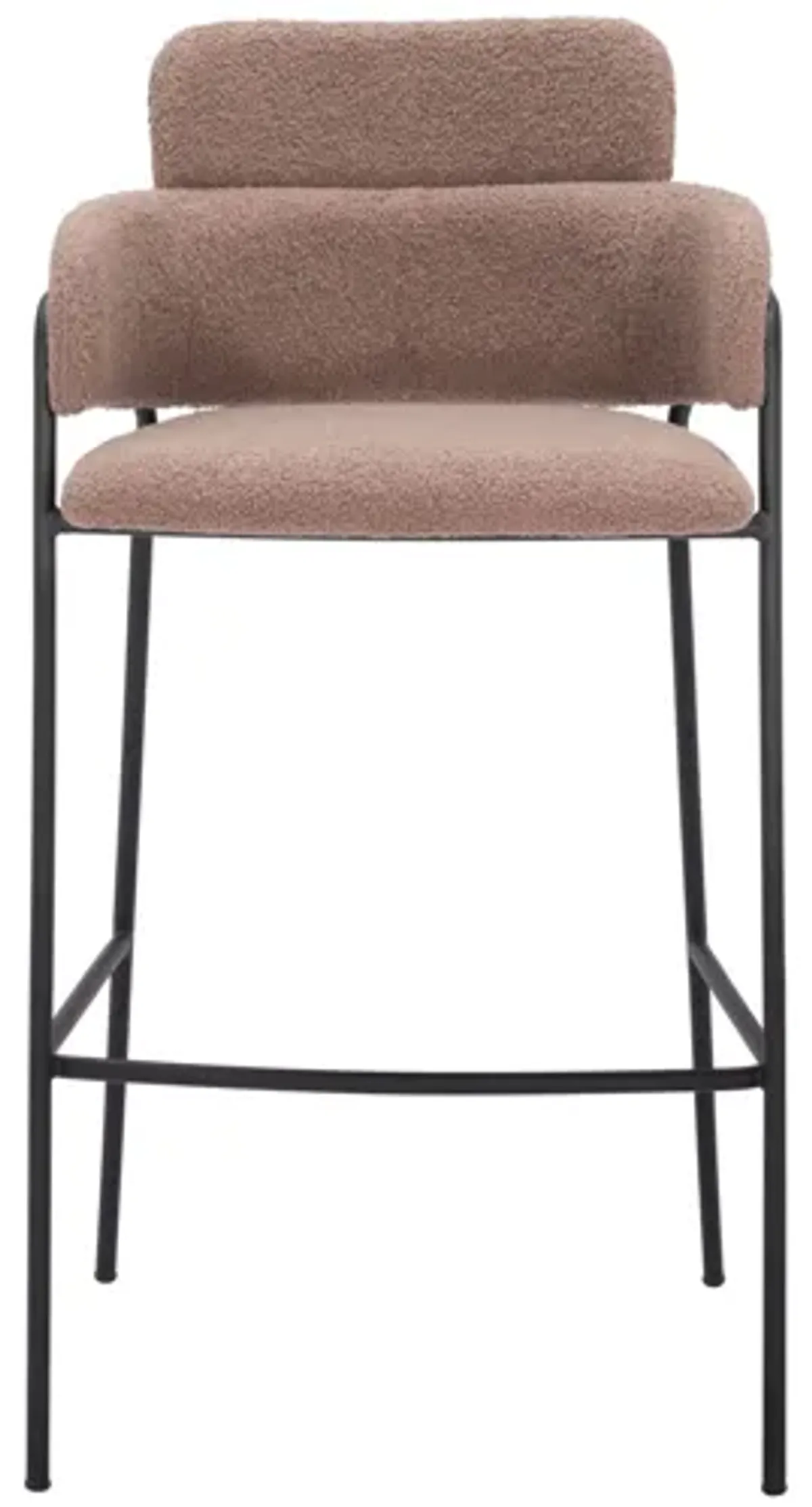 Marcel Barstool (Set of 2) Brown