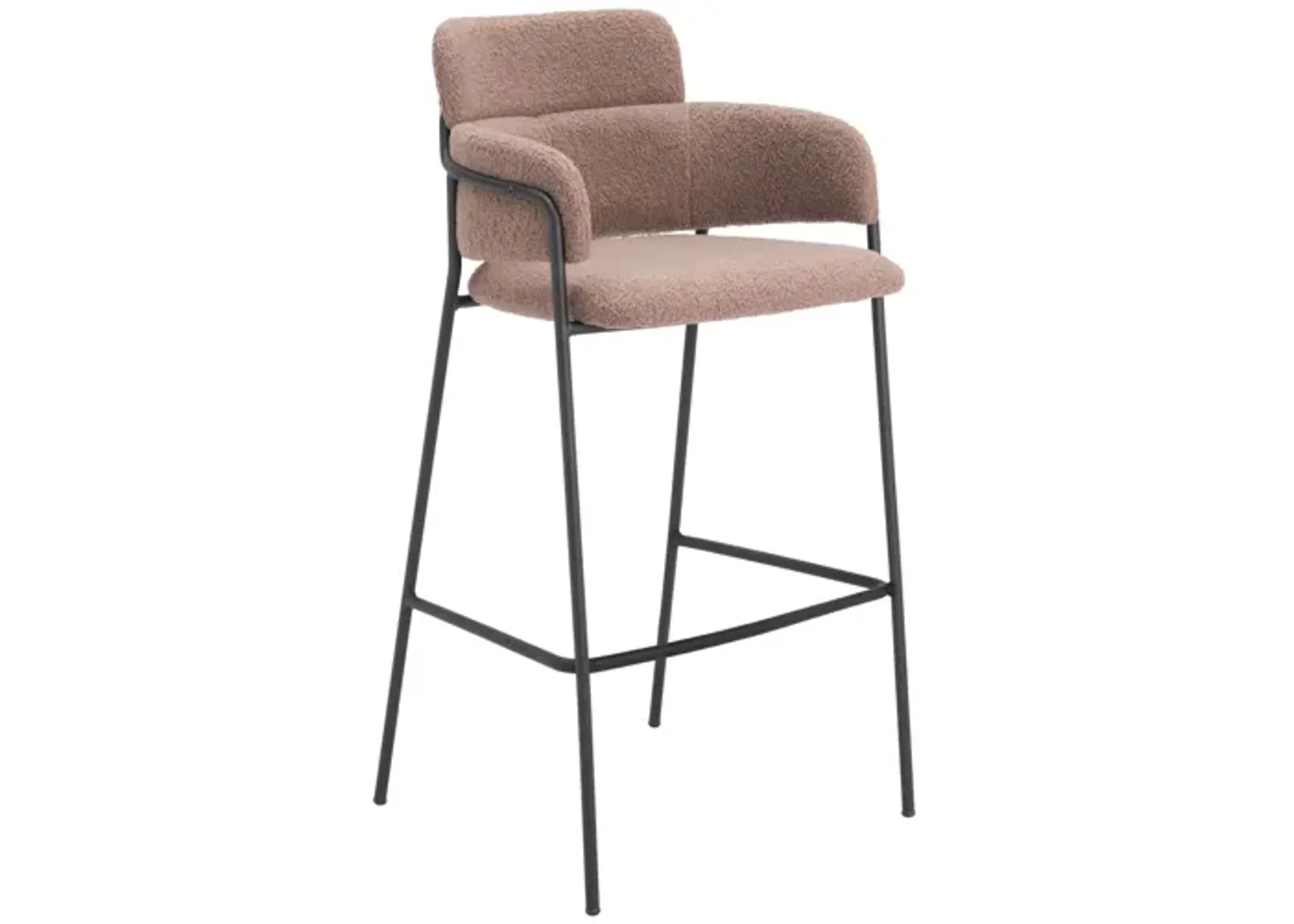 Marcel Barstool (Set of 2) Brown