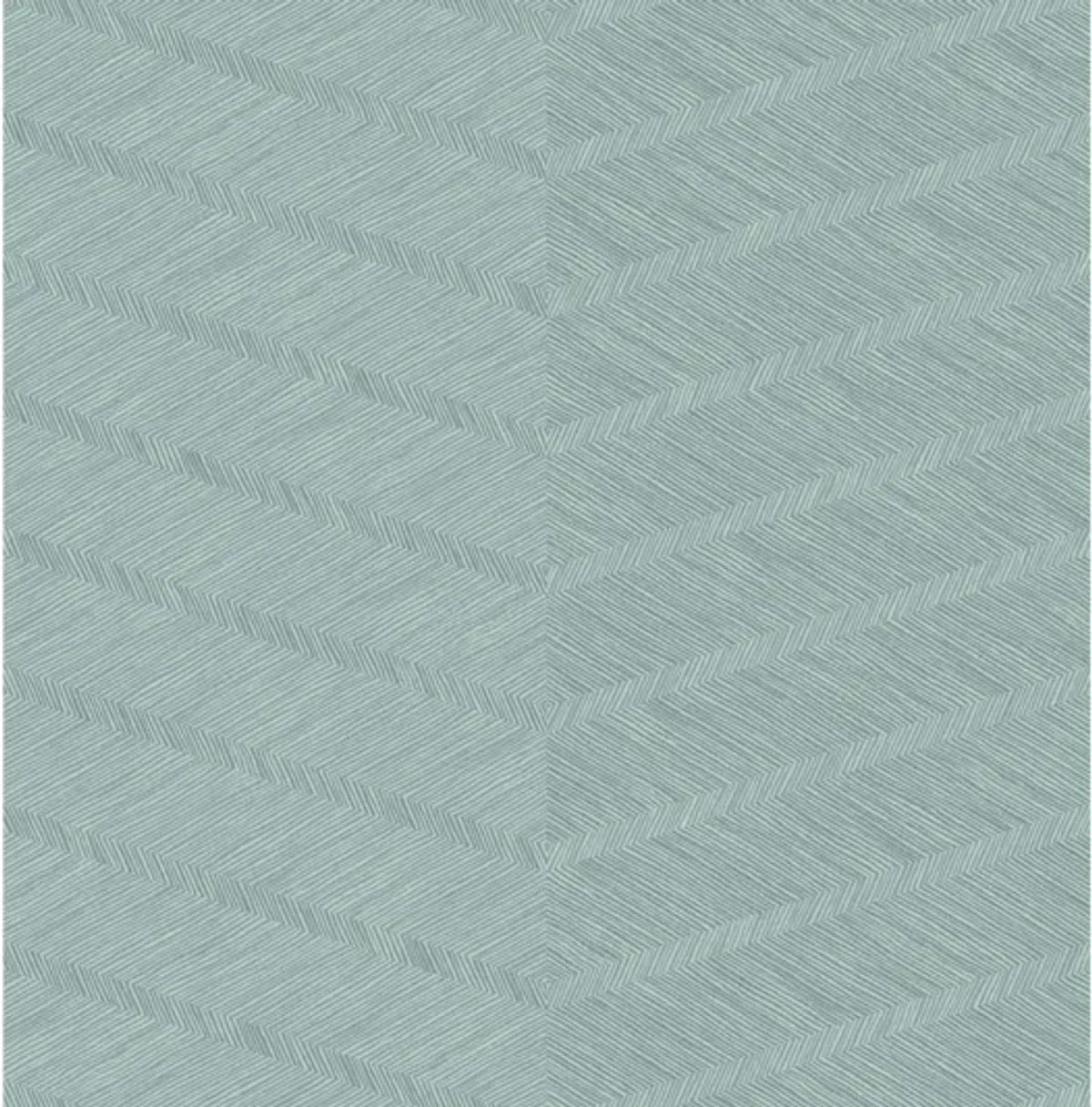 Aspen Aqua Chevron Wallpaper
