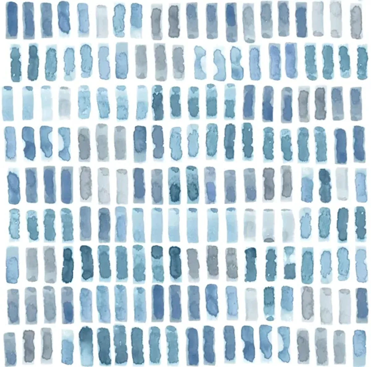 Brynne Indigo Watercolor Wallpaper