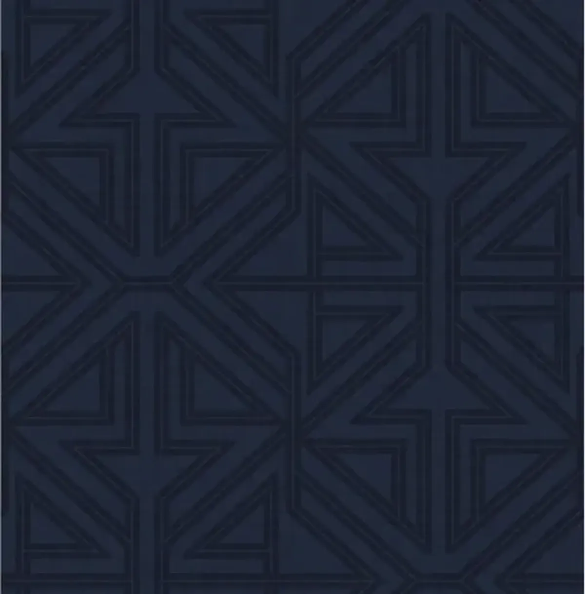 Kachel Indigo Geometric Wallpaper
