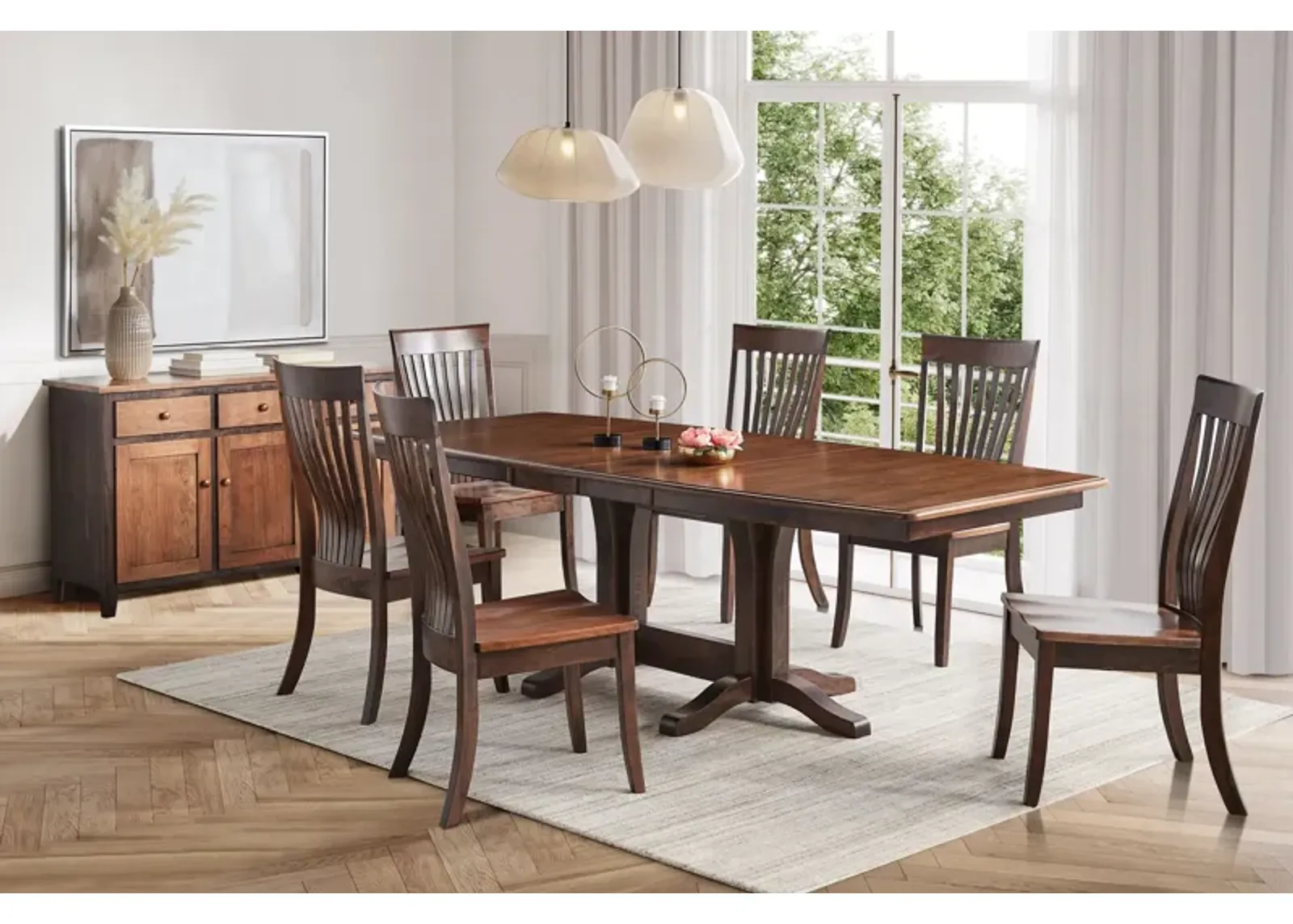 Millsdale Table + 6 Side Chairs