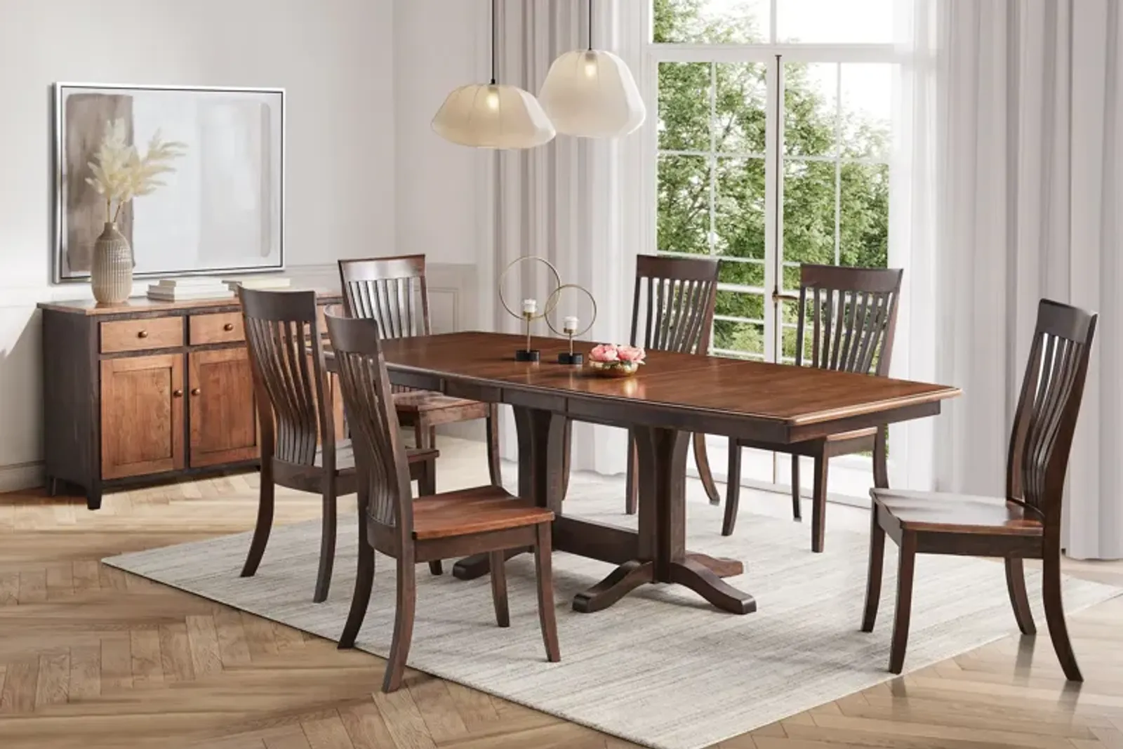 Millsdale Table + 6 Side Chairs