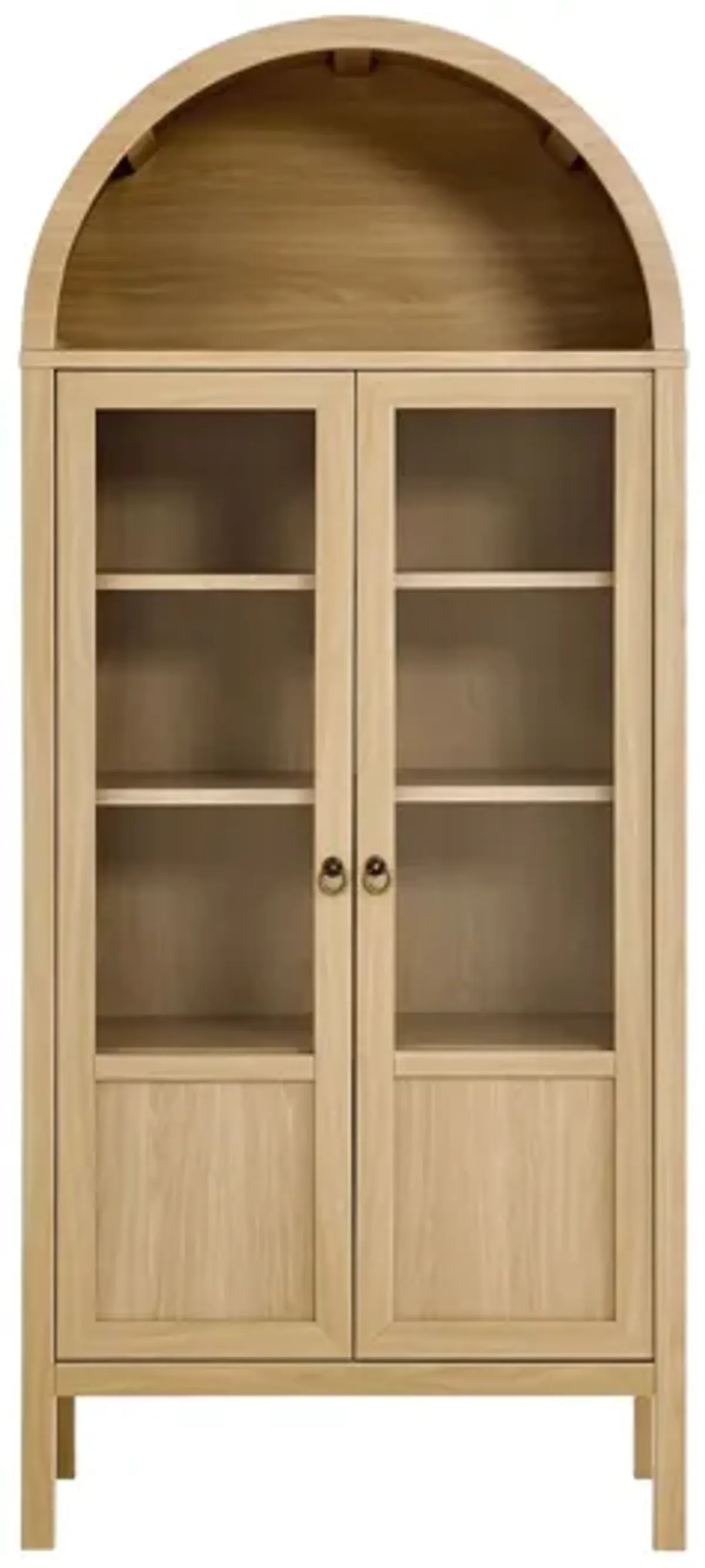 Tessa Tall Arched Storage Display Cabinet