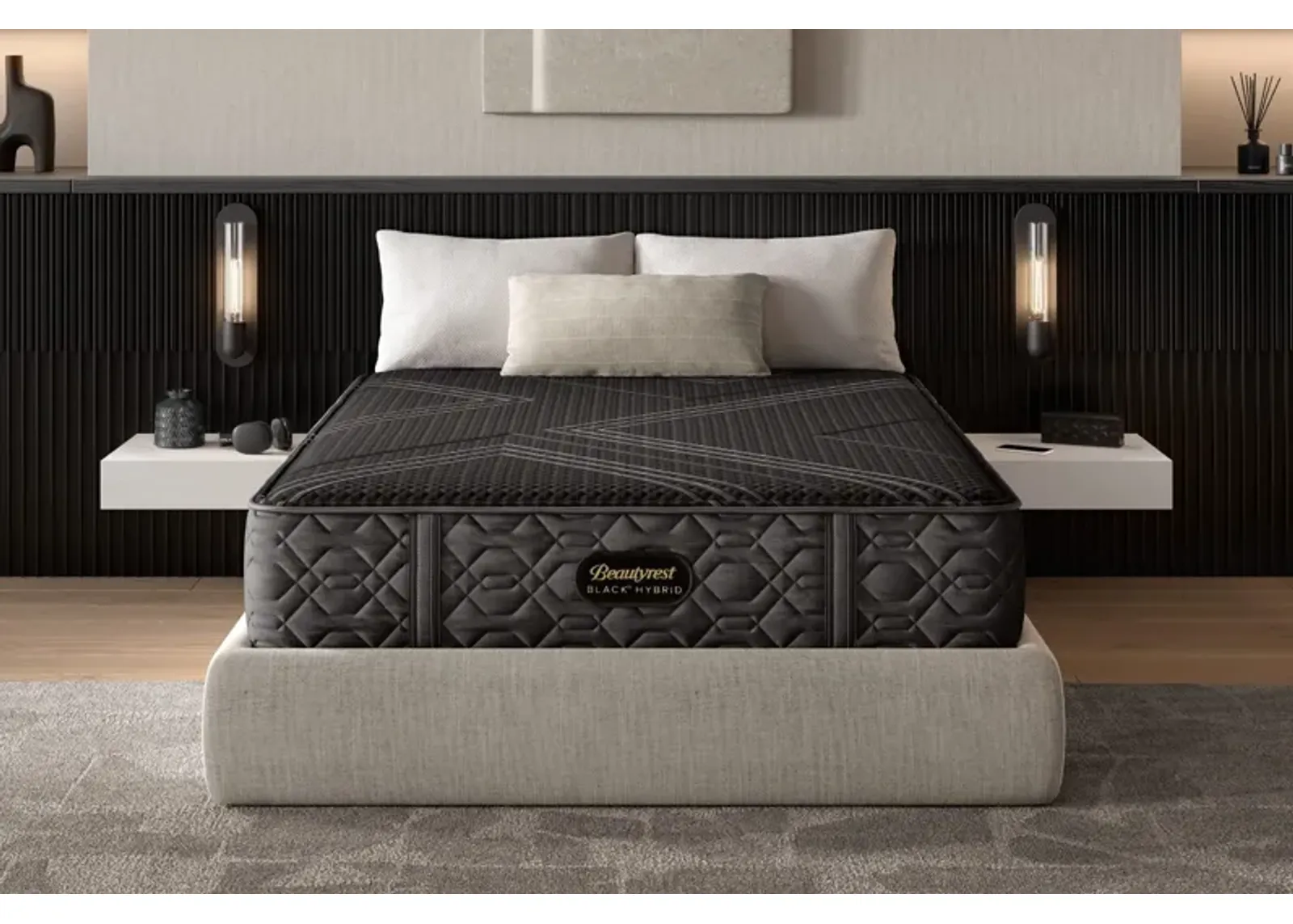 Beautyrest Black® Series 1 Medium Hybrid Queen 13" Mattress