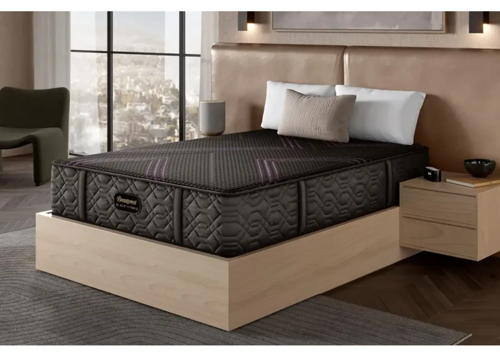 Beautyrest Black® Series 2 Plush Hybrid Twin XL 13.5" Mattress