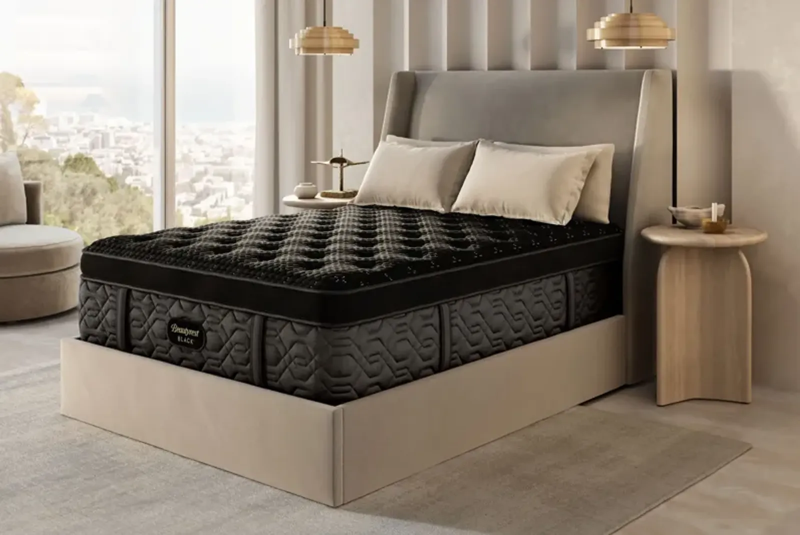 Beautyrest Black® Series 4 Plush Hybrid Twin XL 16" Mattress