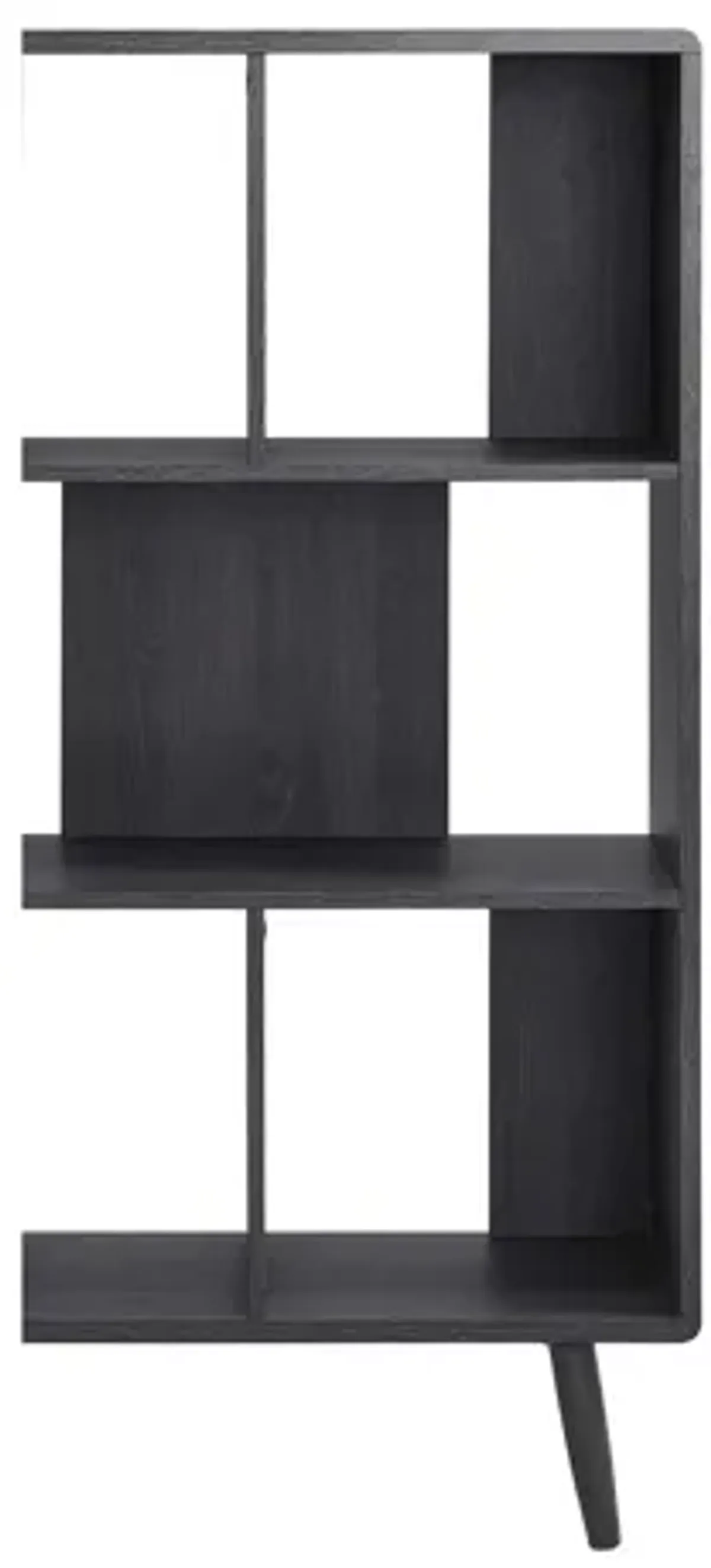 Transmit 5-Shelf Wood Grain Bookcase by Modway