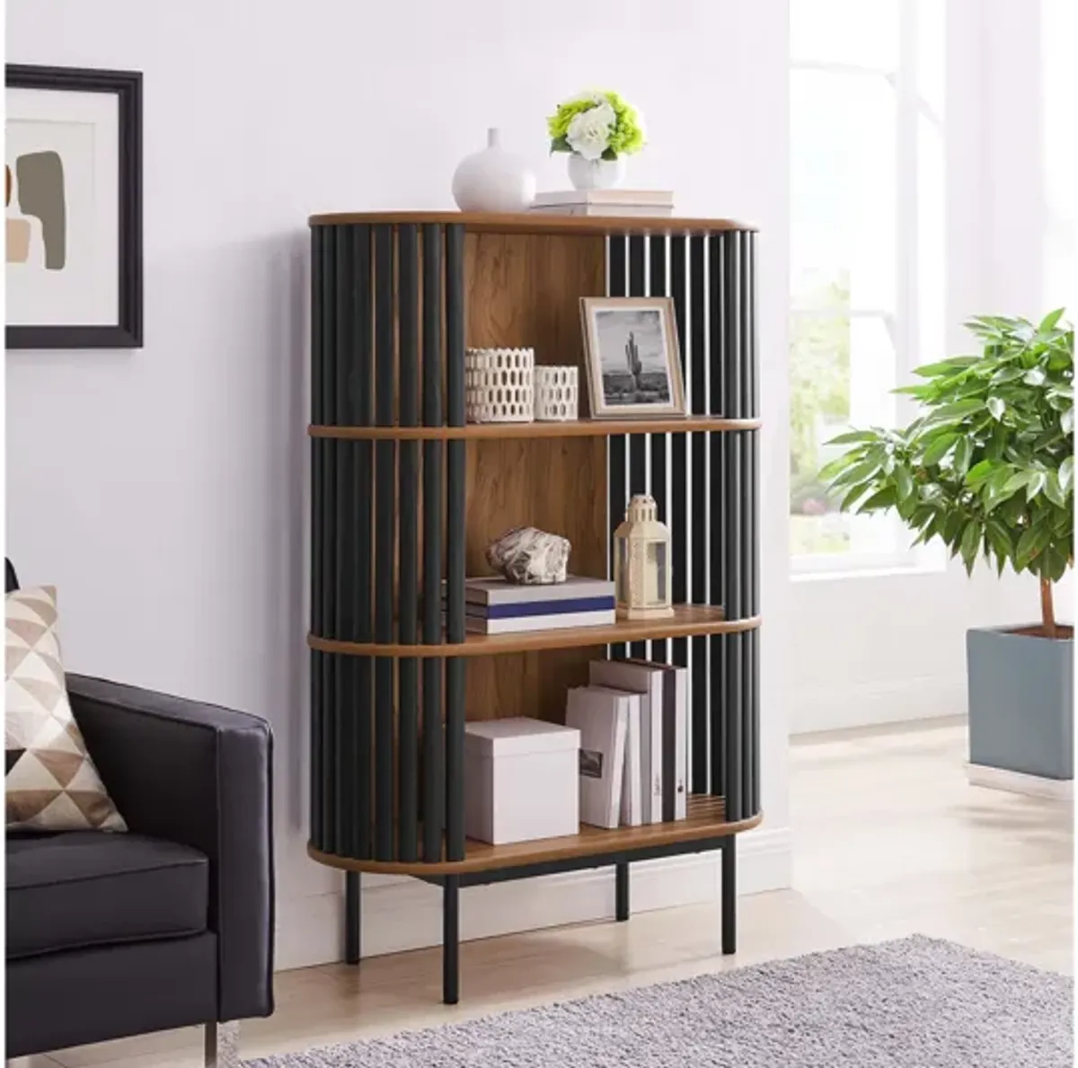 Fortitude Three Tier Display Cabinet by Modway