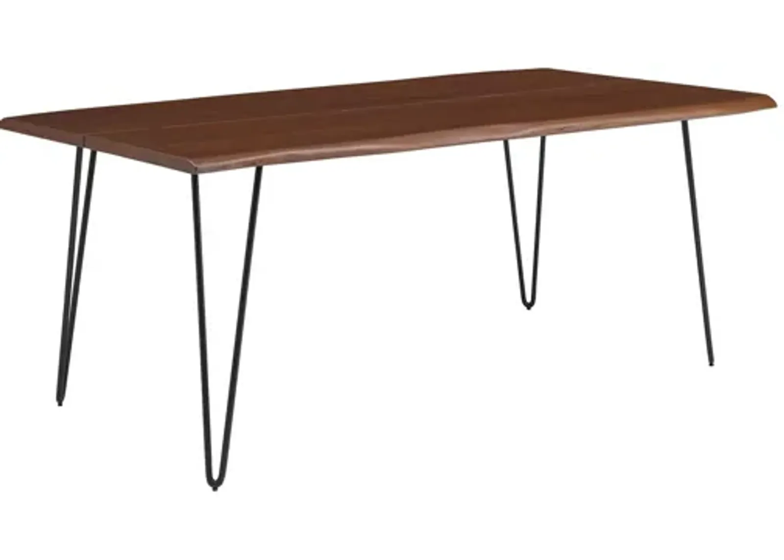 Ardor 74" Live Edge Acacia Wood Acacia Wood Dining Table by Modway