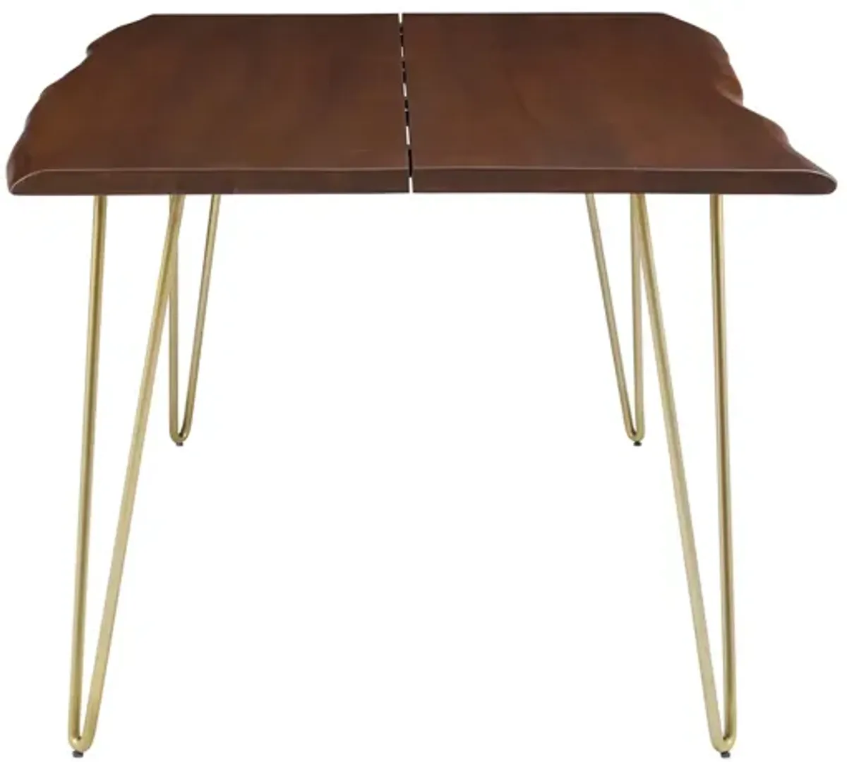Ardor 74" Live Edge Acacia Wood Acacia Wood Dining Table by Modway