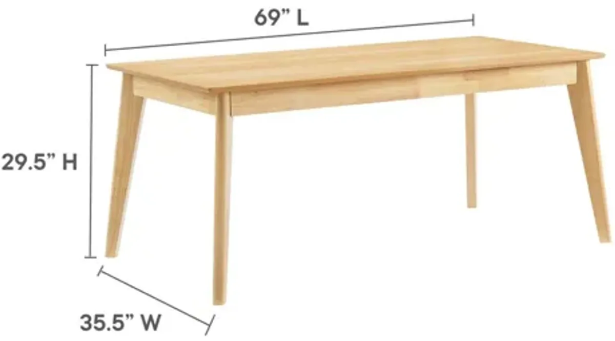 Oracle 69" Rectangle Dining Table by Modway