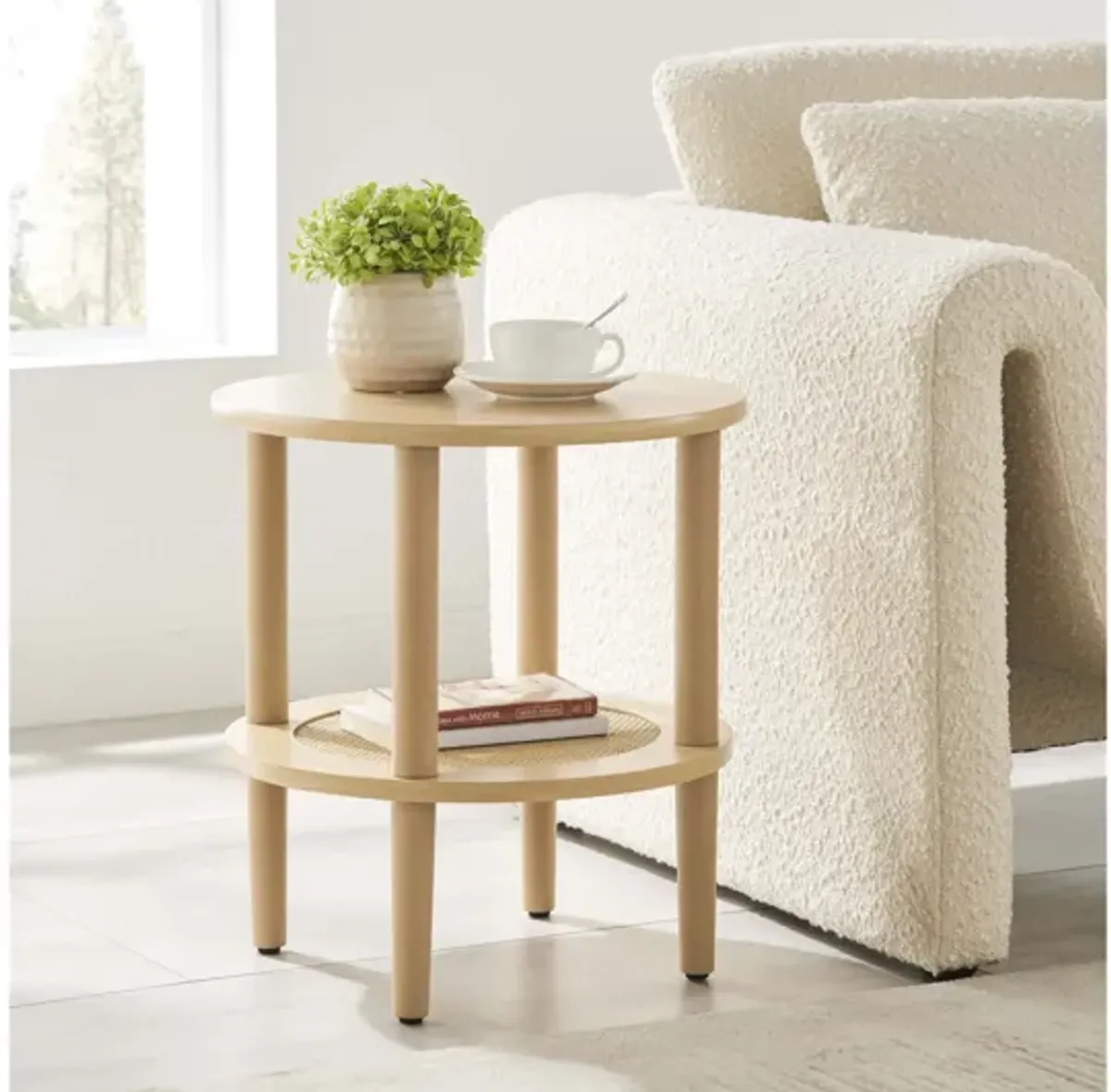 Torus Round Side Table by Modway