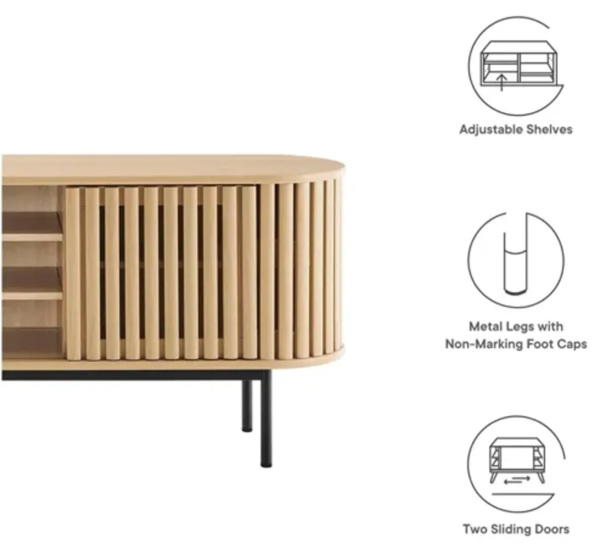 Fortitude 71" TV Stand by Modway