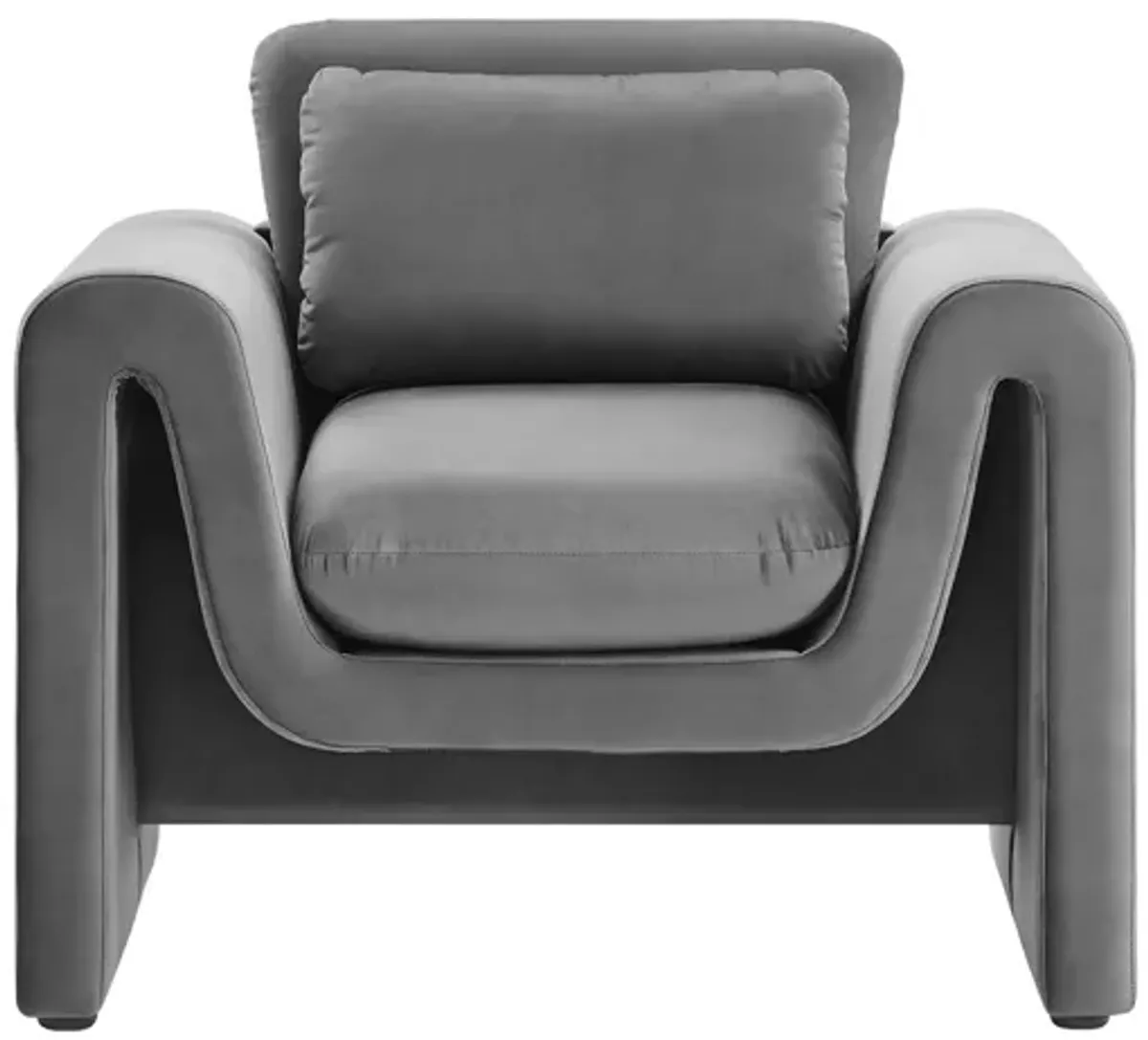 Waverly Performance Velvet Armchair by Modway