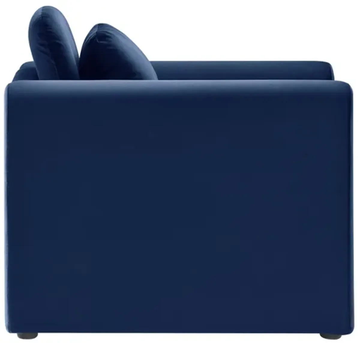 Waverly Performance Velvet Armchair