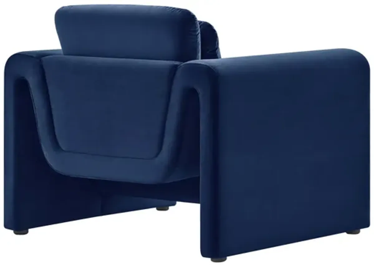 Waverly Performance Velvet Armchair