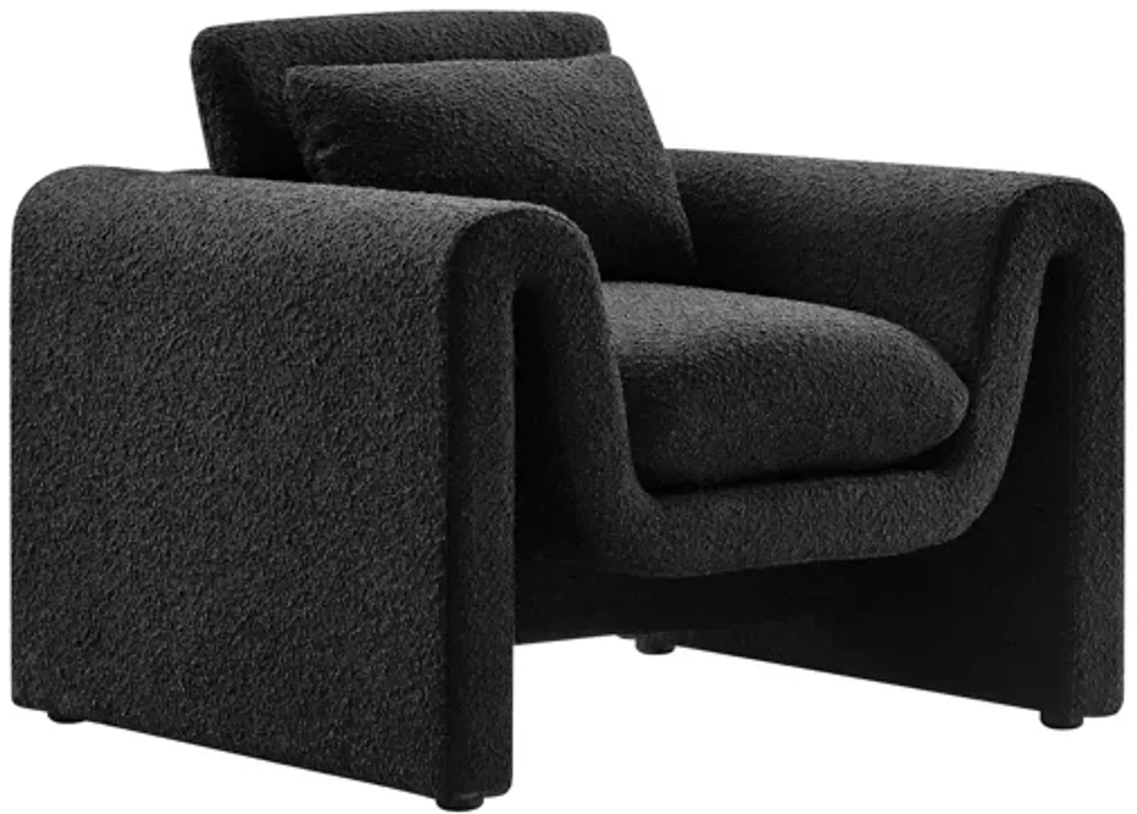 Waverly Boucle Upholstered Armchair