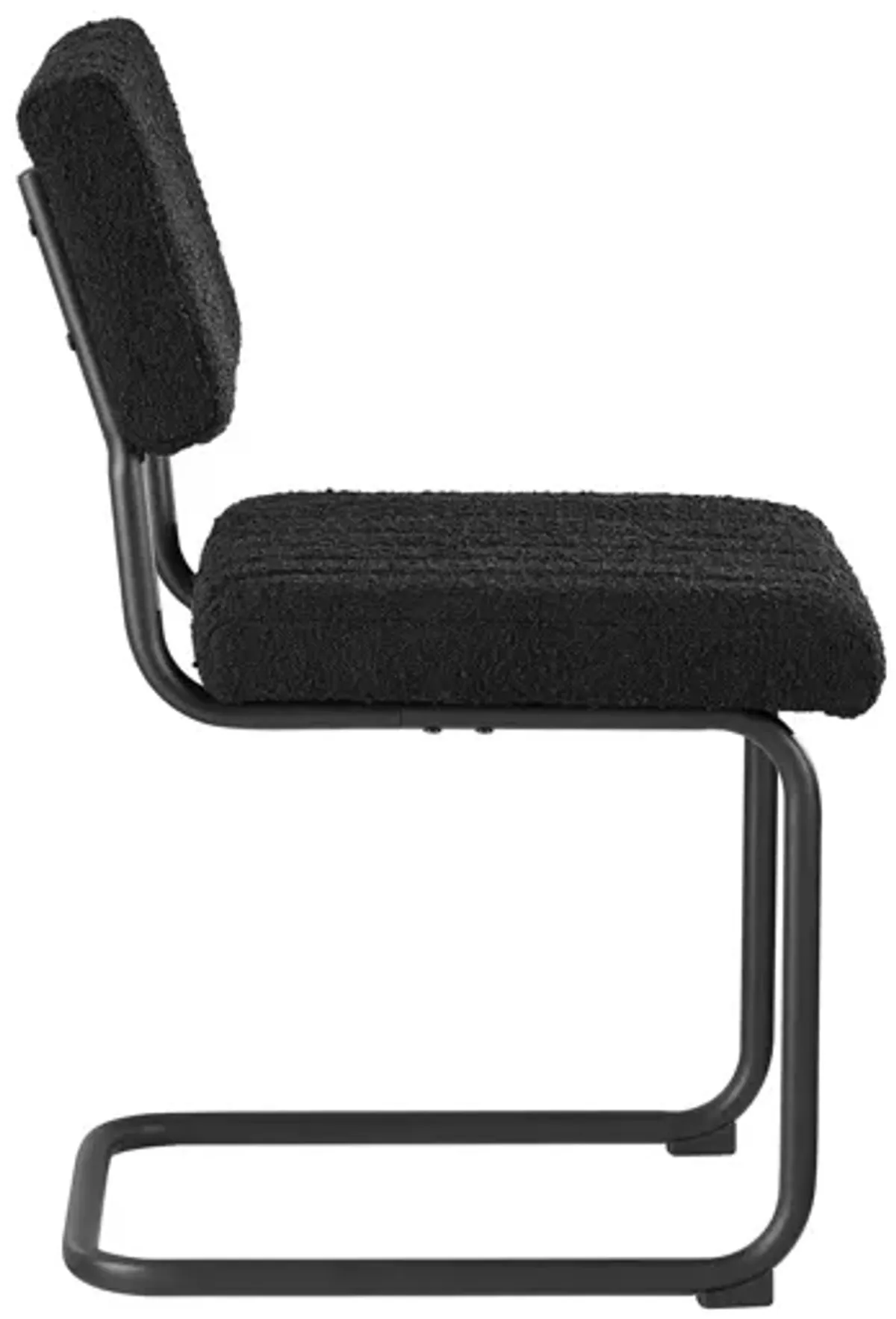 Parity Boucle Dining Side Chairs Set of 2 by Modway