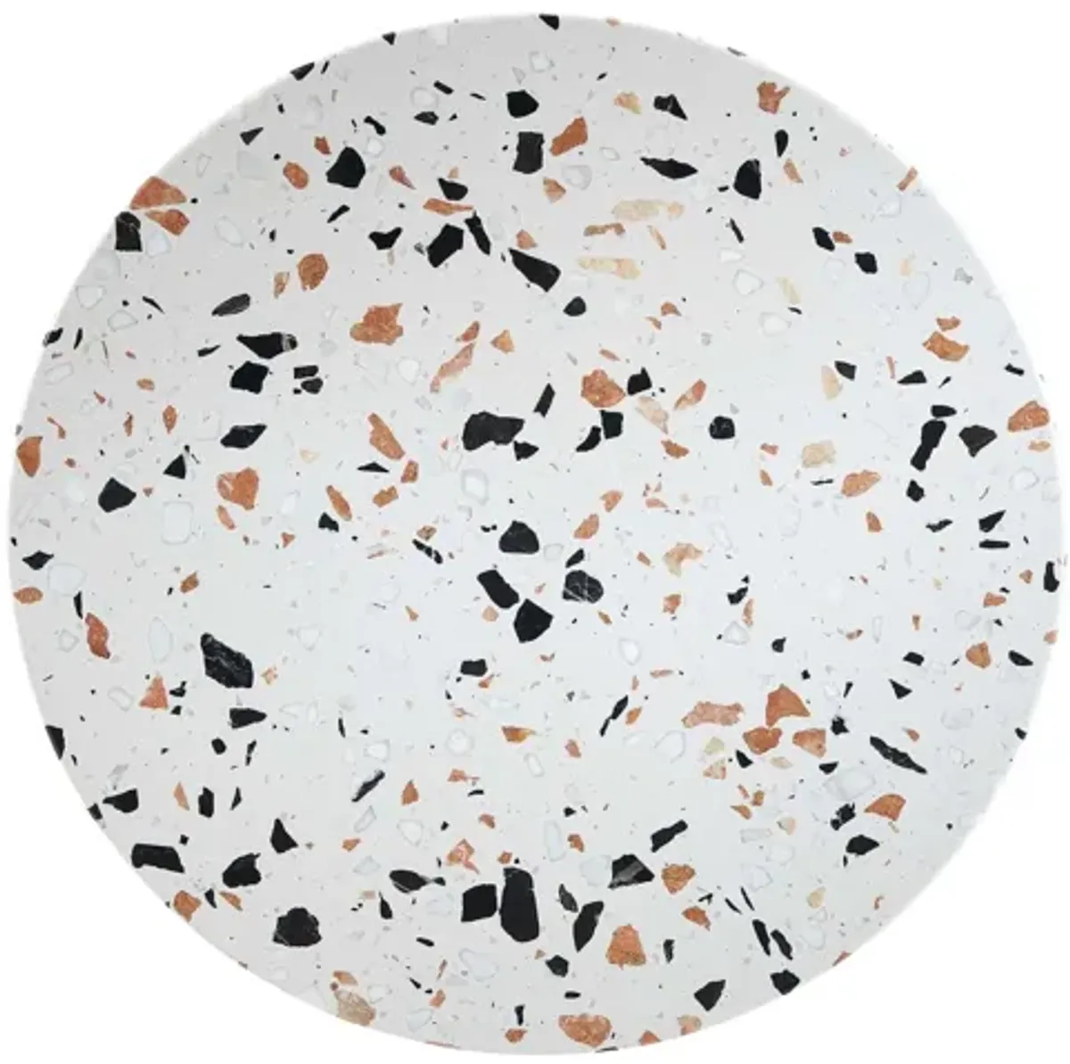 Lippa 20" Round Terrazzo Side Table by Modway