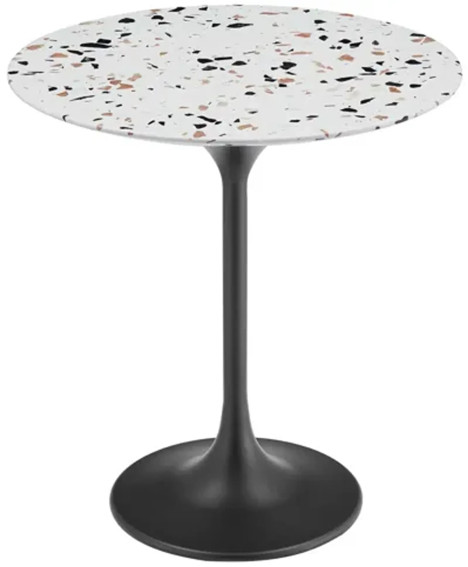 Lippa 20" Round Terrazzo Side Table by Modway