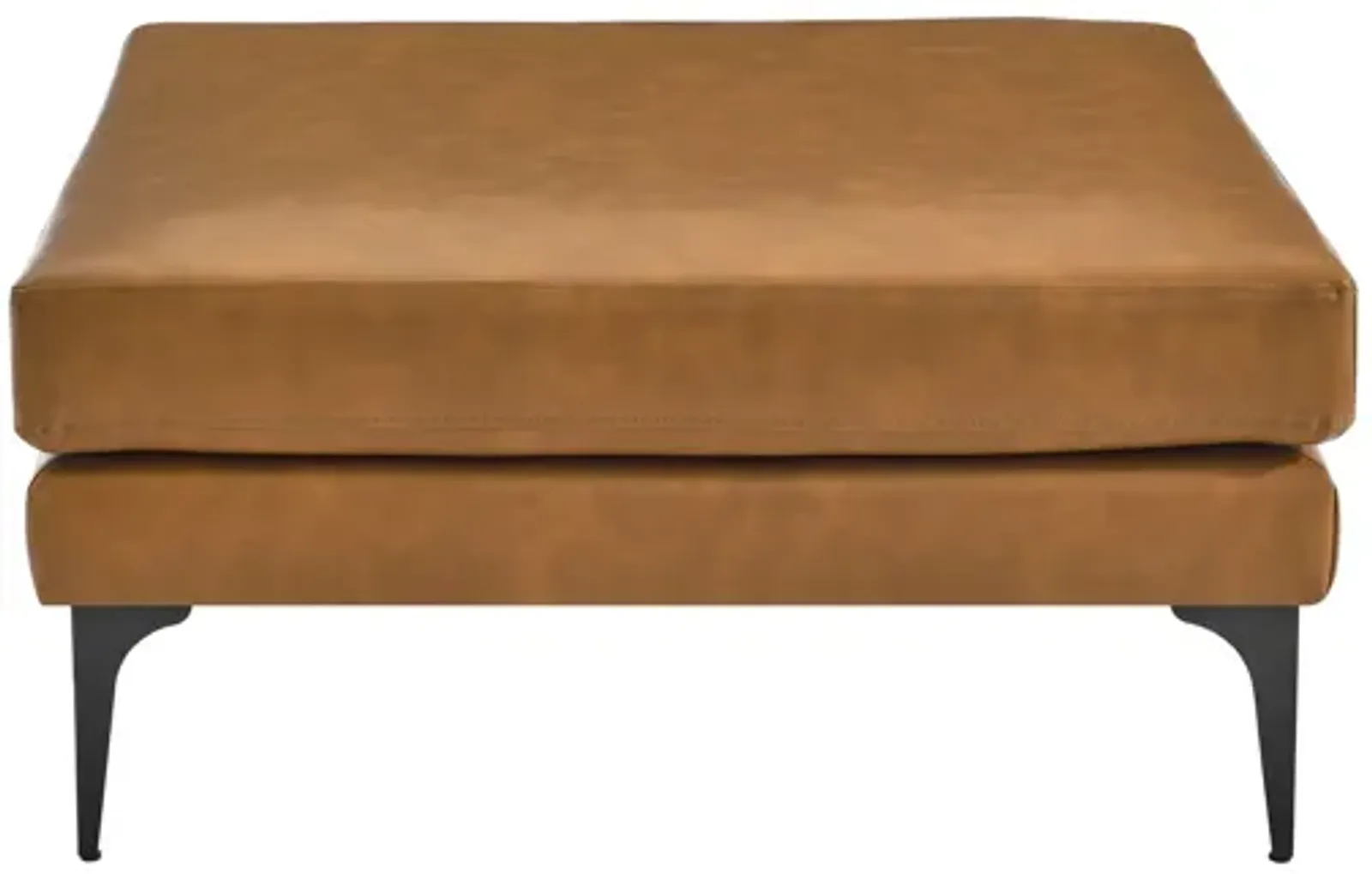 Evermore Vegan Leather Ottoman by Modway