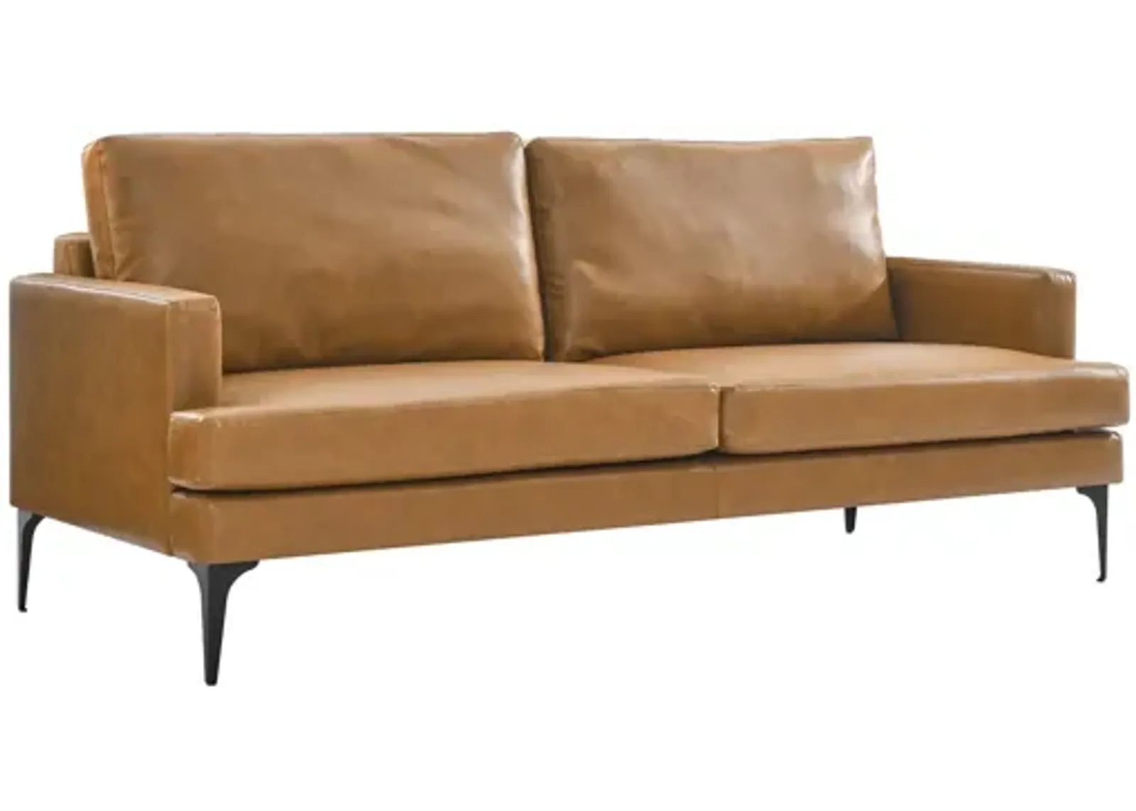 Evermore Vegan Leather Sofa by Modway