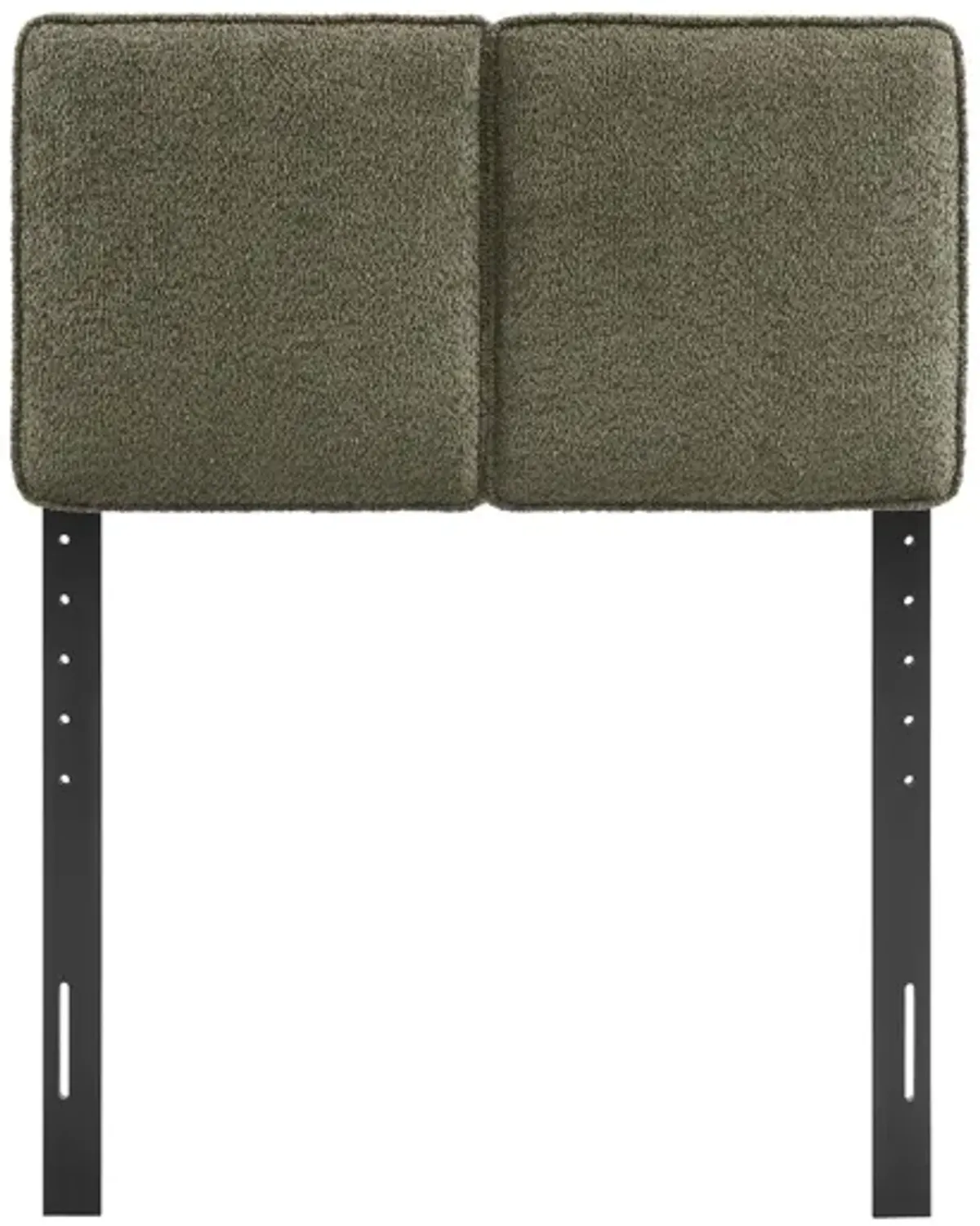 Lindee Boucle Fabric Twin Headboard