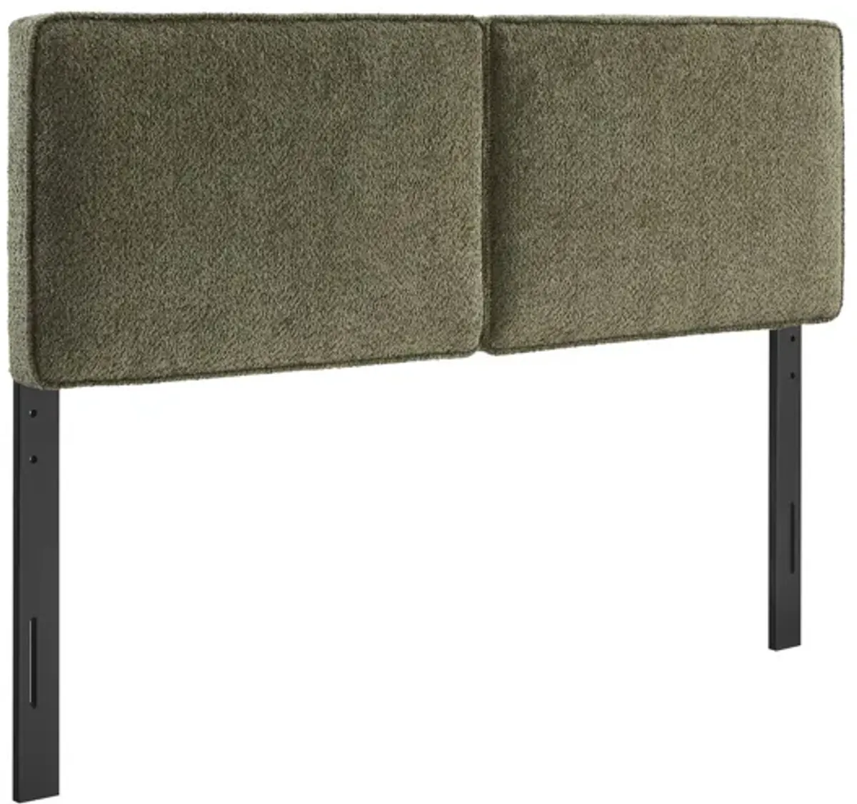 Lindee Boucle Fabric King Headboard