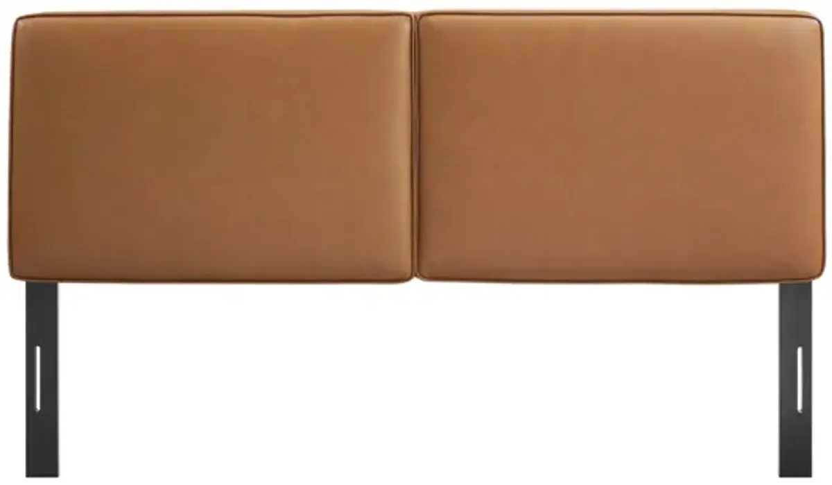 Lindee Vegan Leather Queen Headboard