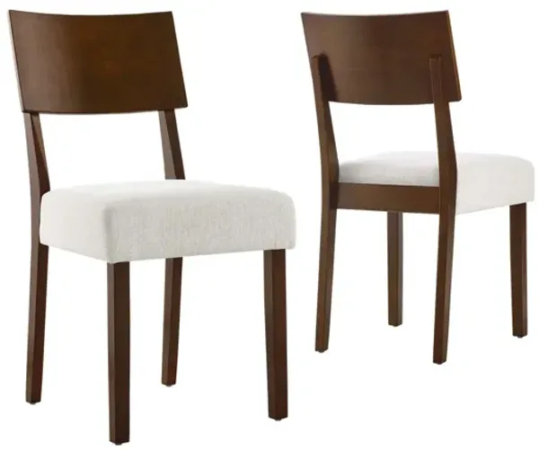 Pax Wood Dining Side Chairs Set of 2