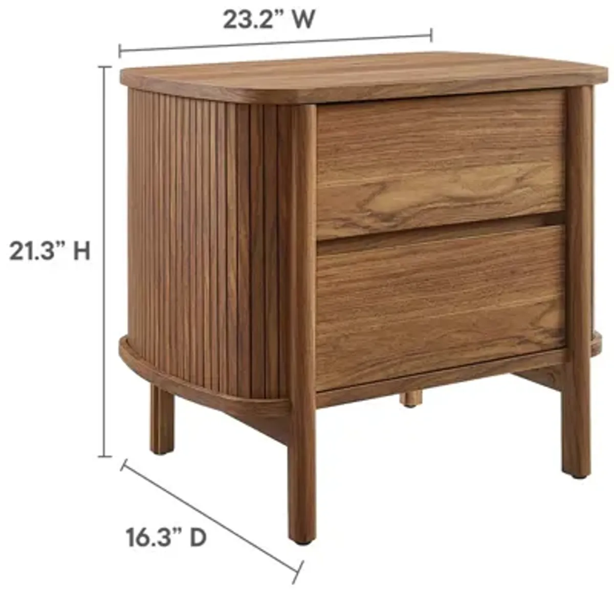 Cadence 2-Drawer Nightstand