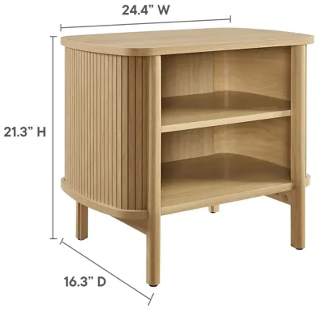 Cadence Open Nightstand