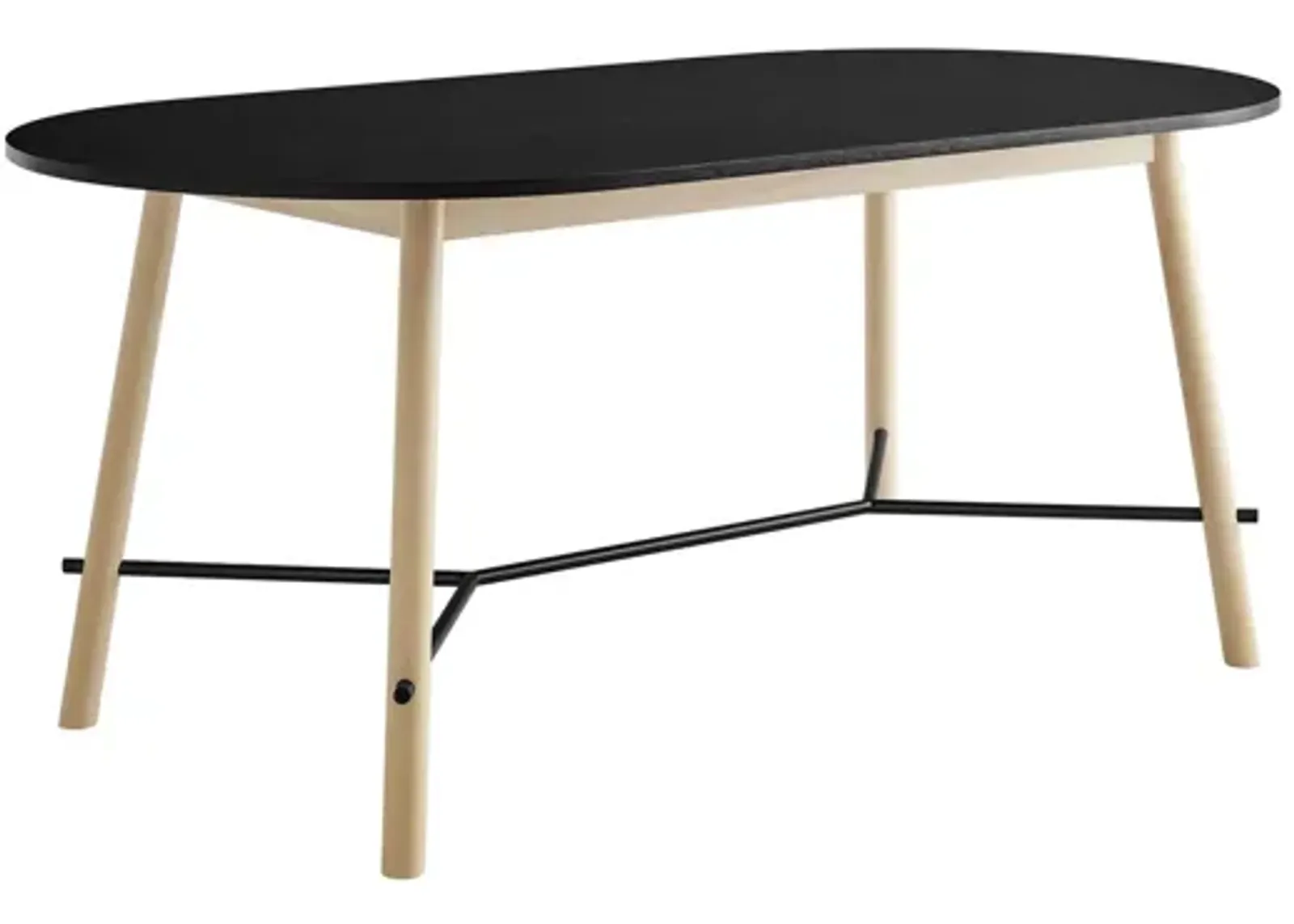 Infuse 71" Wood Grain Dining Table