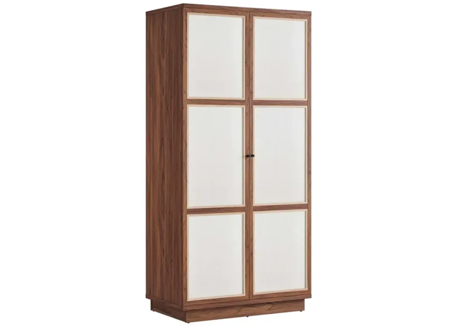 Capri 70" Tall Wood Grain Storage Cabinet