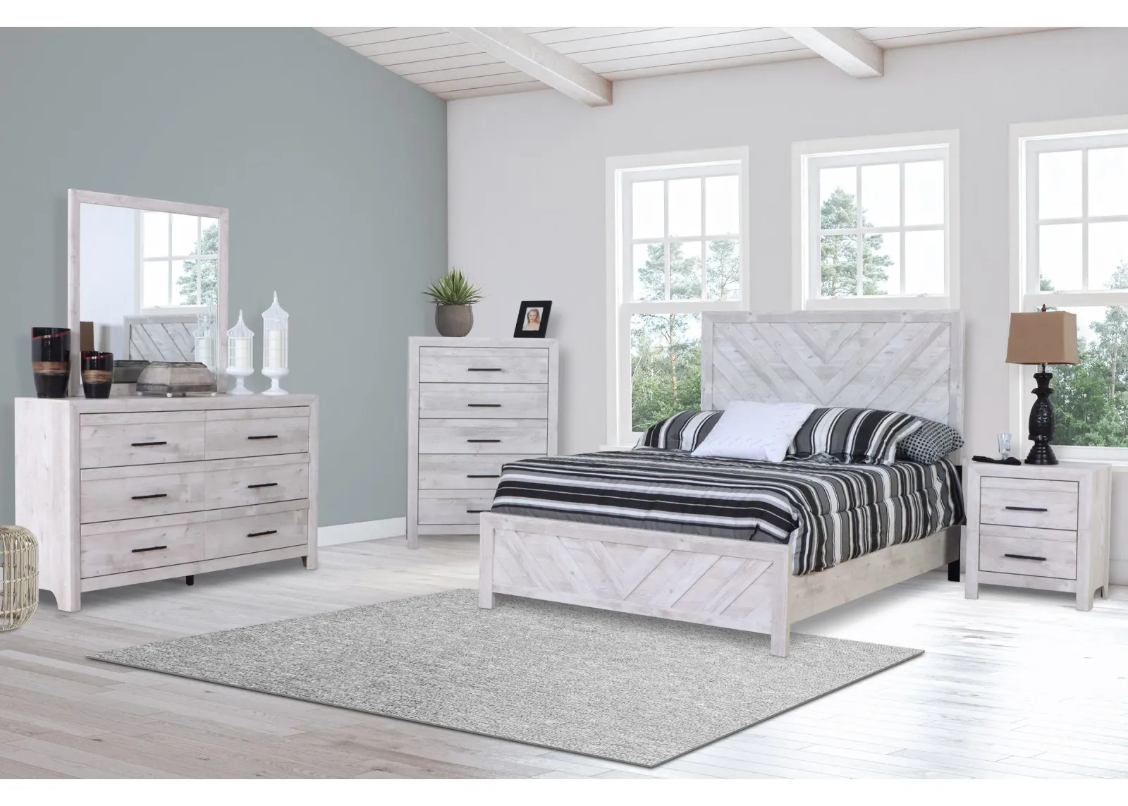 Shevlin 3-Piece Full Bedroom Set