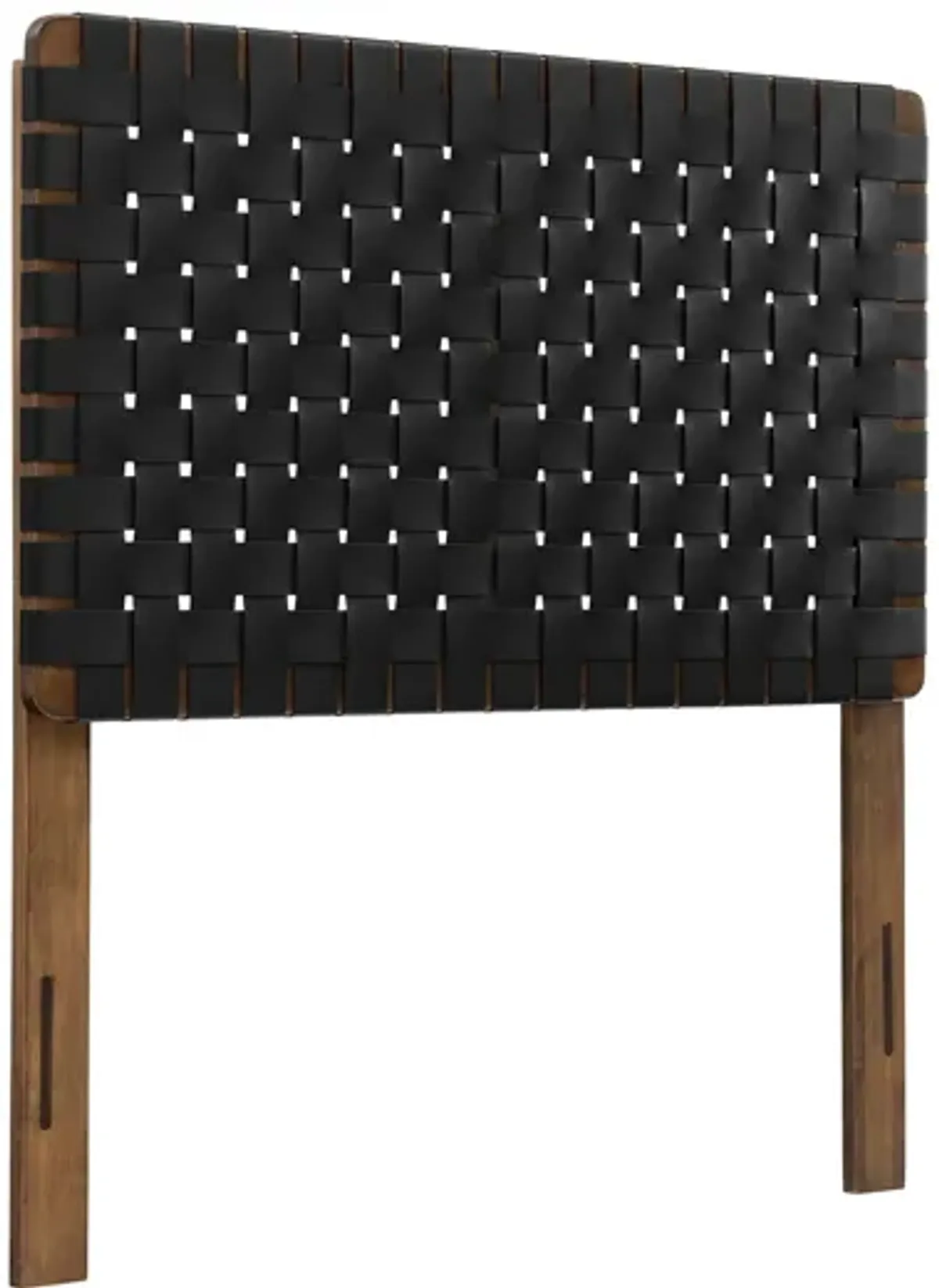 Sparta Weave Vegan Leather Twin Headboard