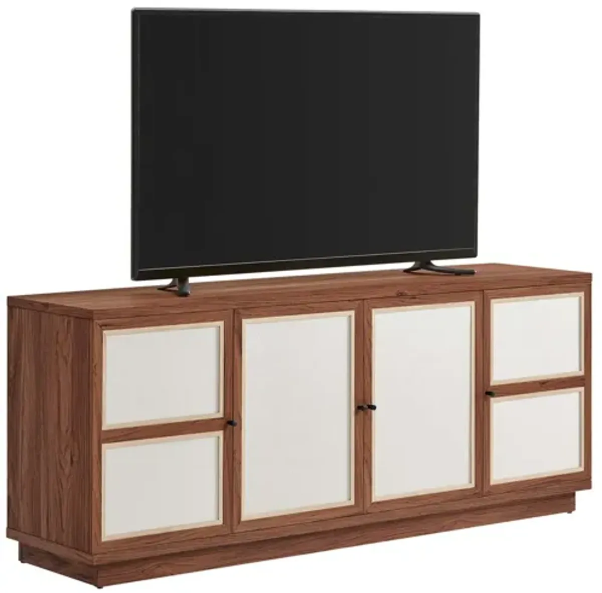 Capri 63" Wood Grain TV Console