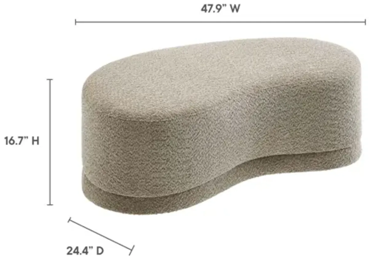 Nimbus 48" Upholstered Ottoman Bench