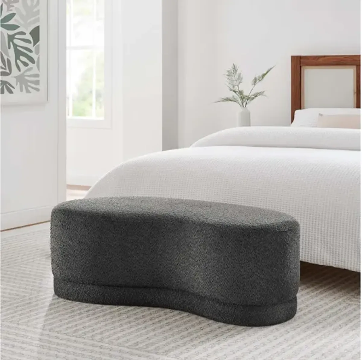 Nimbus 48" Upholstered Ottoman Bench