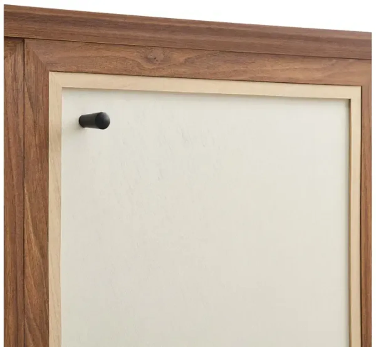 Capri 65" Wood Grain Sideboard Storage Cabinet