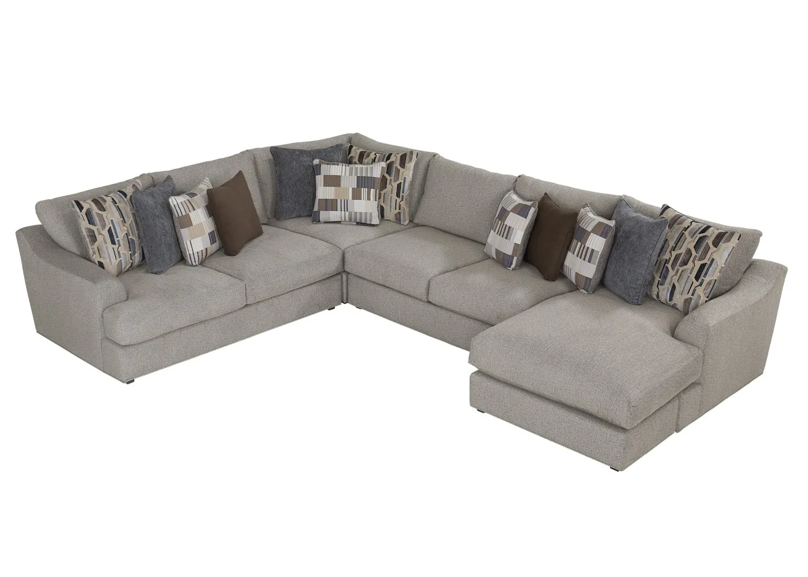 Sonoma 4-Piece Sectional with Right Arm Facing Chaise