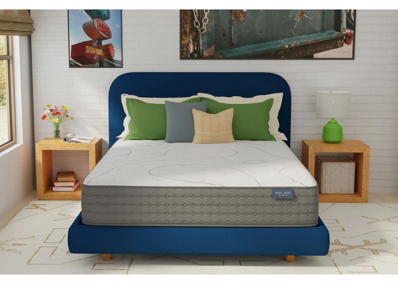 King Koil Asher Firm Memory Foam Twin 11" Mattress