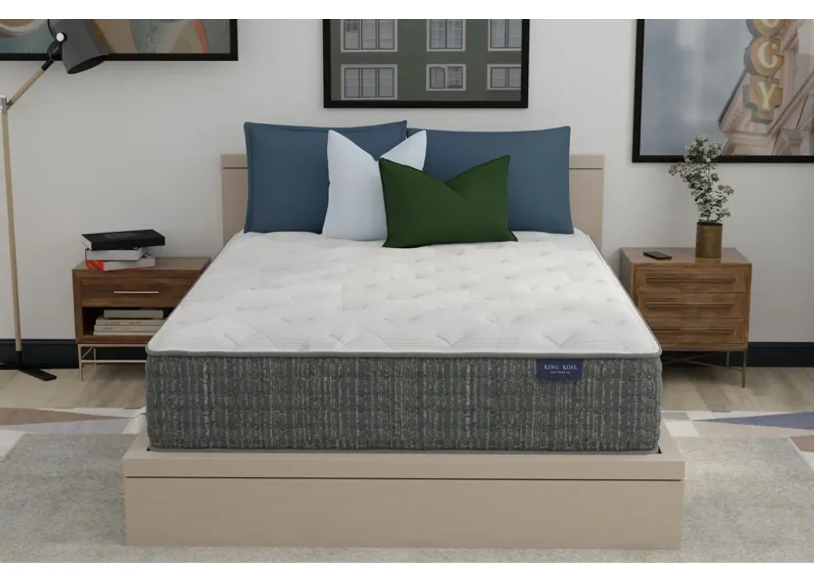 King Koil Grayson Plush Memory Foam Twin 14.5" Mattress